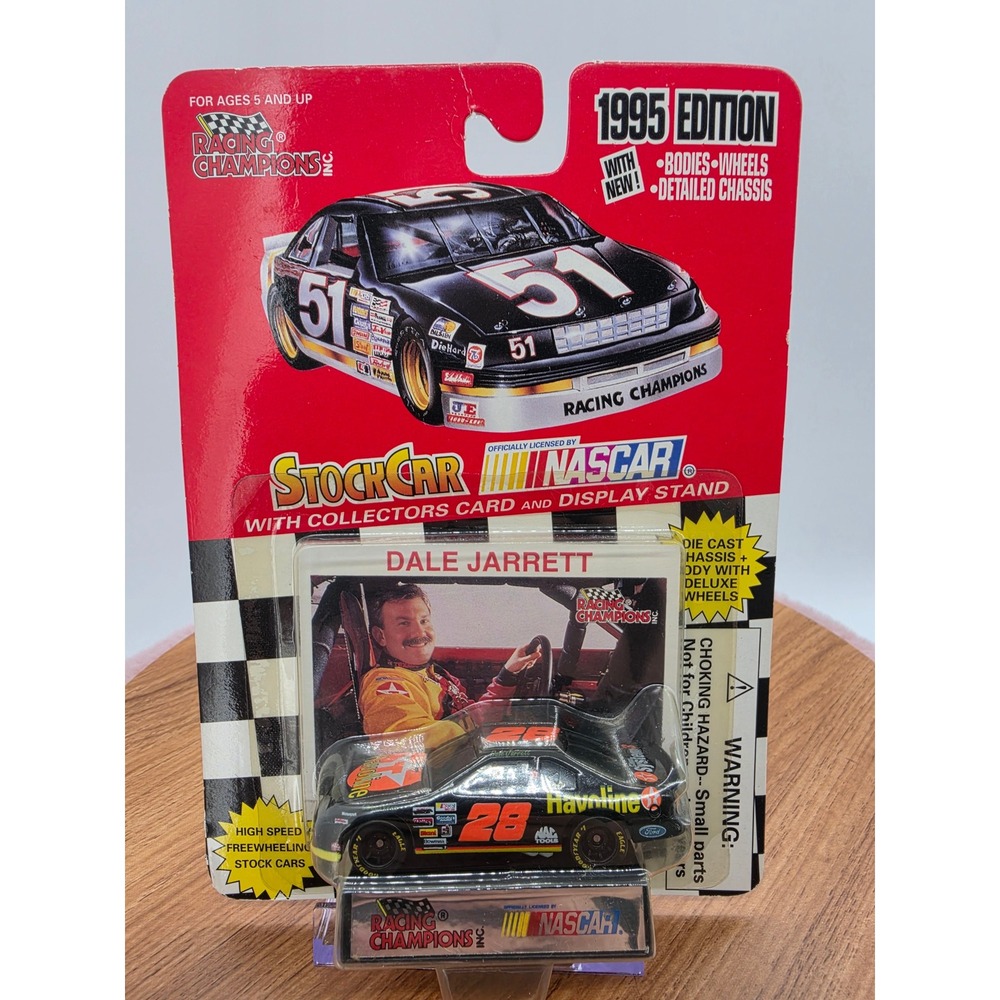 Racing Champions Dale Jarrett 28 Havoline Ford 1995 Edition 1:64 NASCAR Diecast